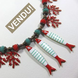 POISSONS SUR LIT DE CORAIL