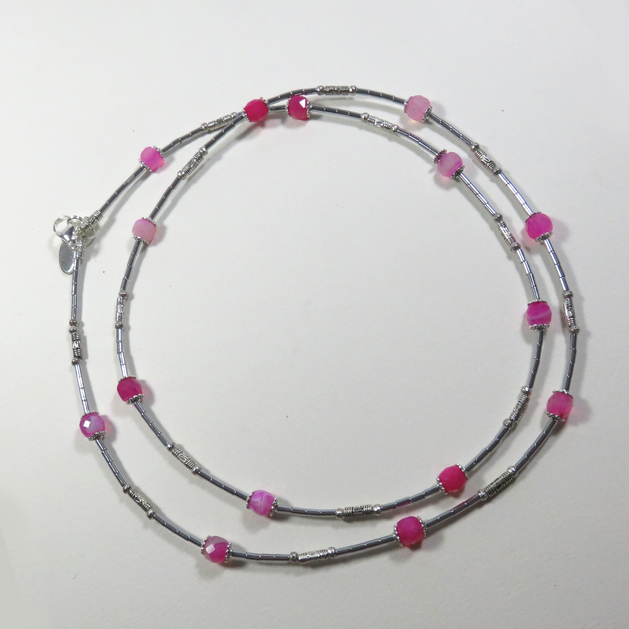 Sautoir ROSE BARBIE – Image 5