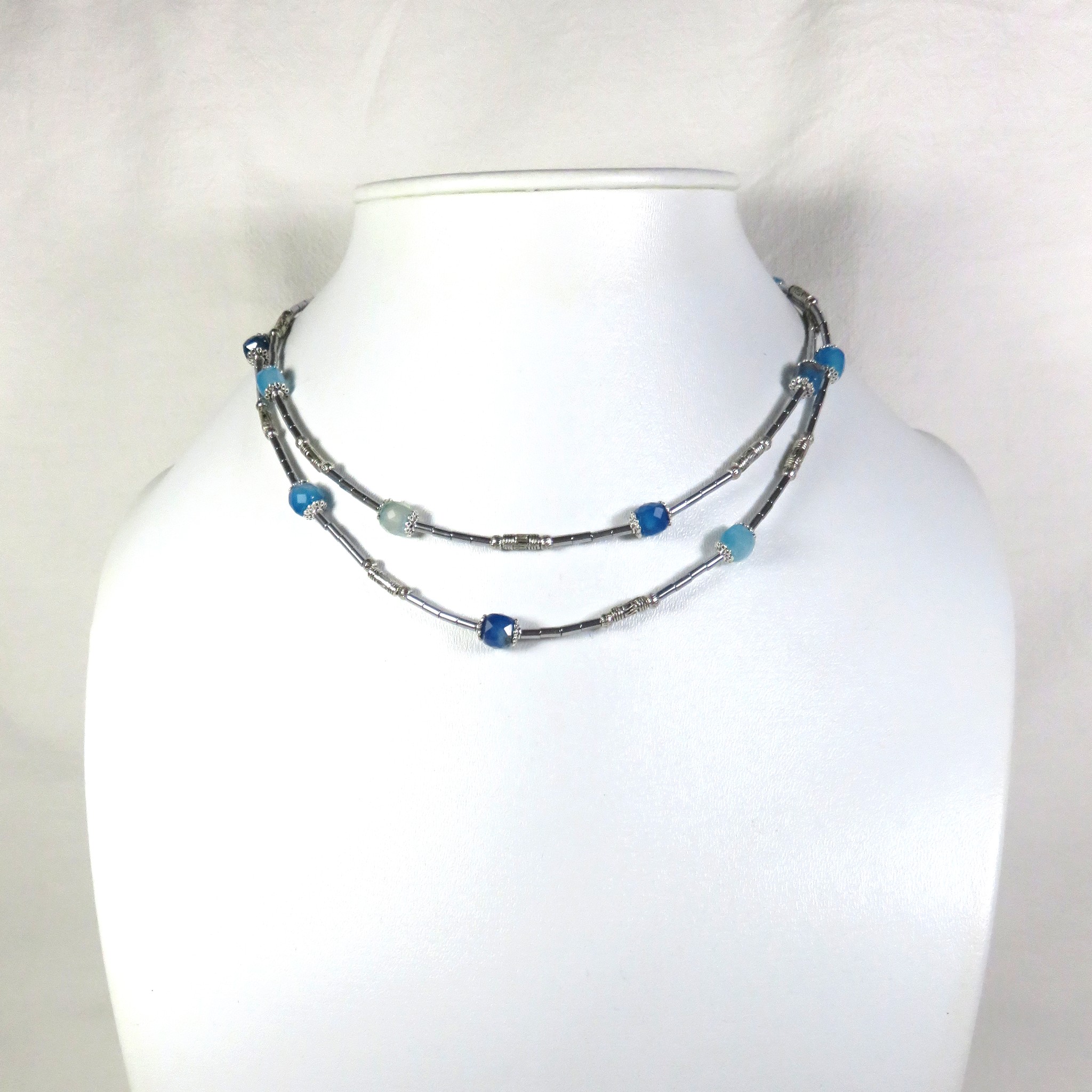 Sautoir OCEAN BLUE – Image 3