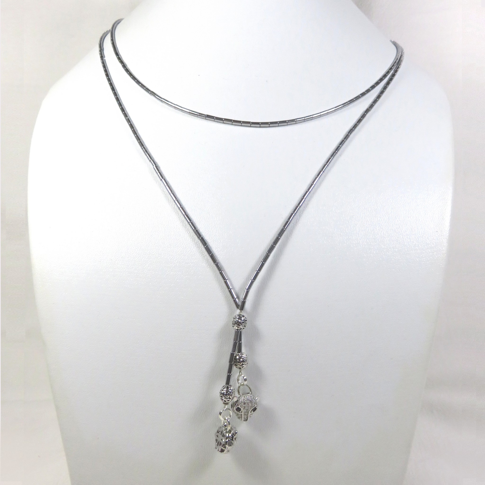 Sautoir aux DEUX PANTHERES – Image 4